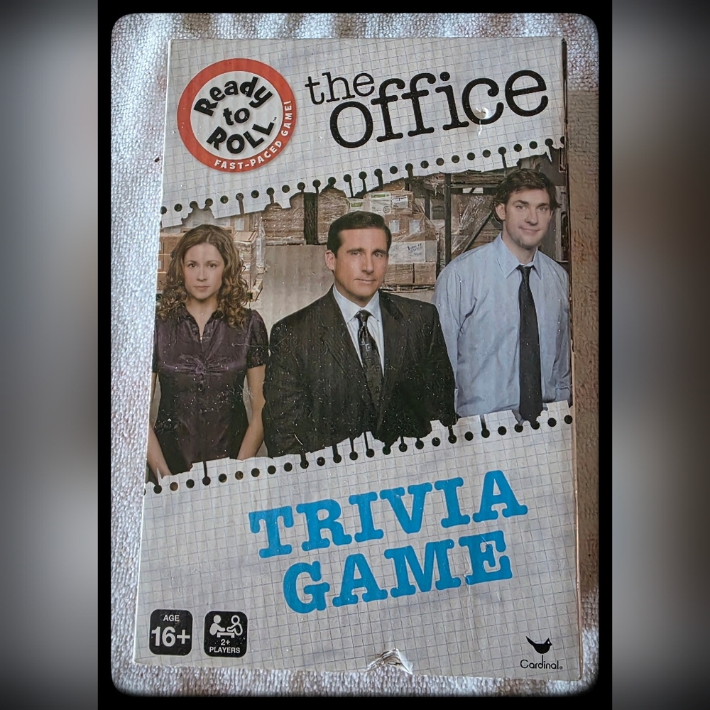 The Office Trivia Game by Cardinal - White and Blue